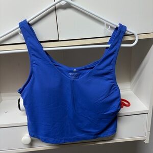 Blue tank top